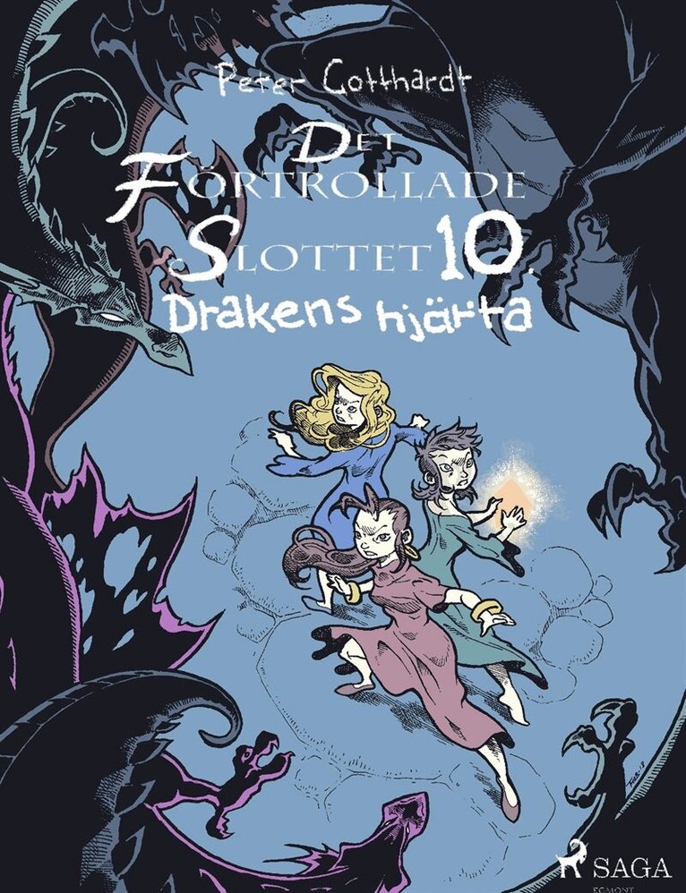 Peter Gotthardt - Det förtrollade slottet 10: Drakens hjärta, E-bok