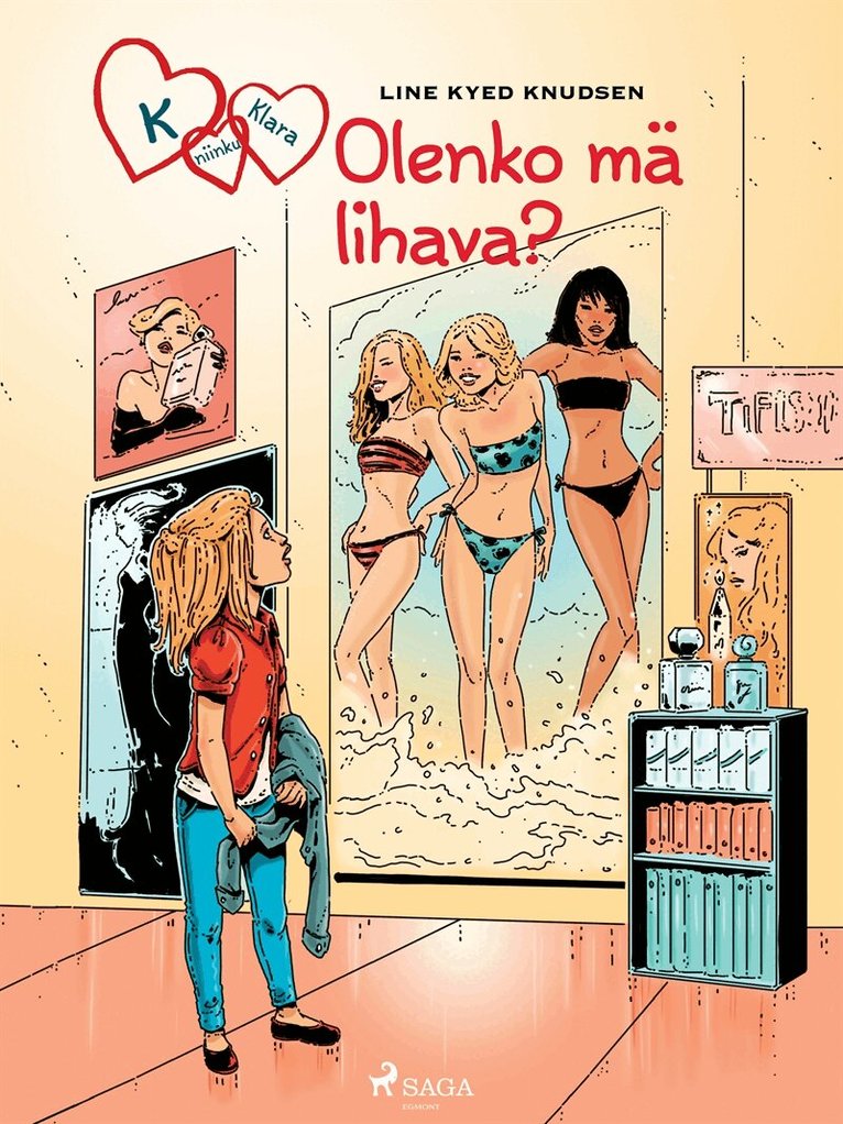 Line Kyed Knudsen - K niinku Klara 14 - Olenko mä lihava?, E-bok