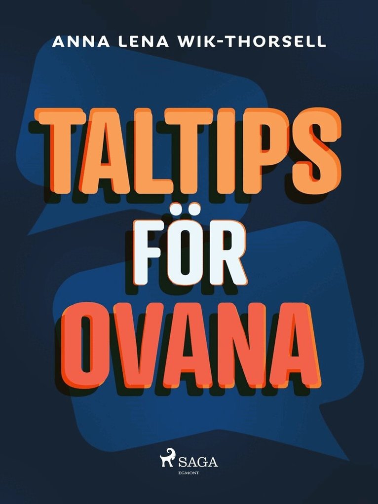 Anna Lena Wik-Thorsell - Taltips för ovana, E-bok