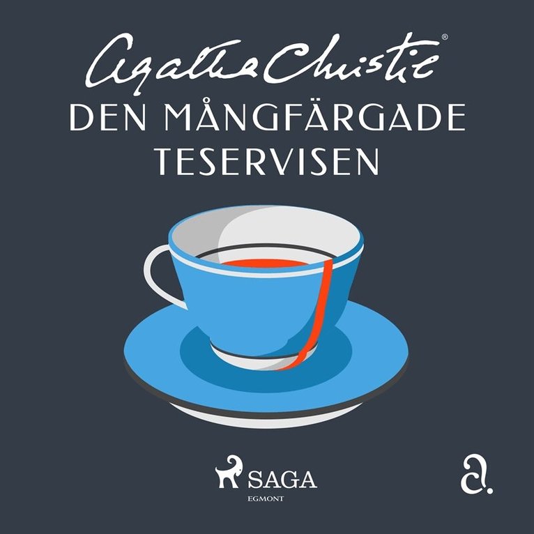 Agatha Christie - Den mångfärgade teservisen, Ljudbok