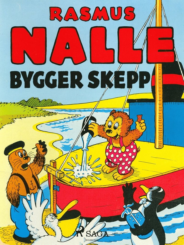 Carla og Vilhelm Hansen - Rasmus Nalle bygger skepp, E-bok