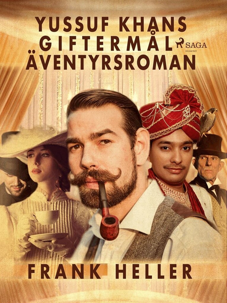 Frank Heller - Yussuf Khans giftermål: äventyrsroman, E-bok