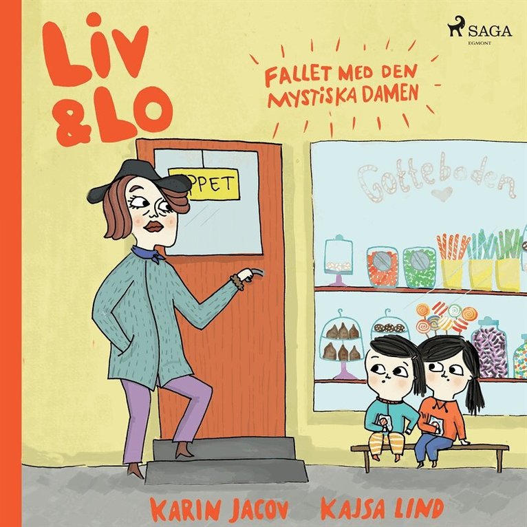 Karin Jacov, Kajsa Lind - Liv och Lo. Fallet med den mystiska damen, Ljudbok