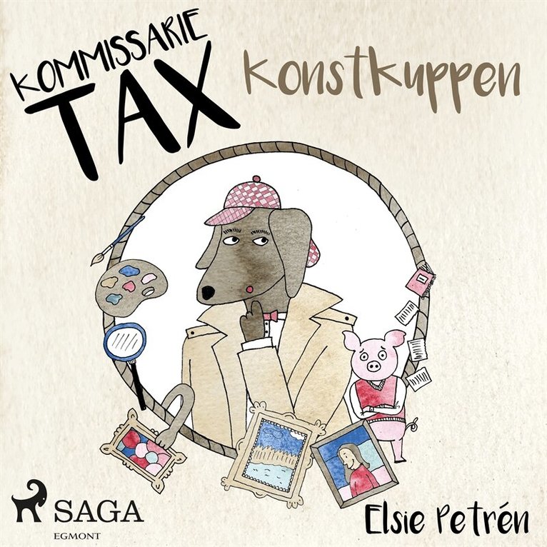 Elsie Petrén - Kommissarie Tax: Konstkuppen, Ljudbok