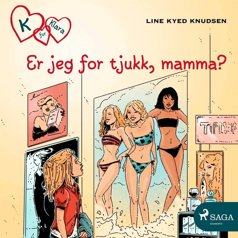 Line Kyed Knudsen - K for Klara 14 - Er jeg for tjukk, mamma?, Ljudbok