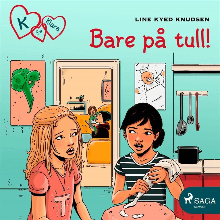 Line Kyed Knudsen - K for Klara 17 - Bare på tull!, Ljudbok