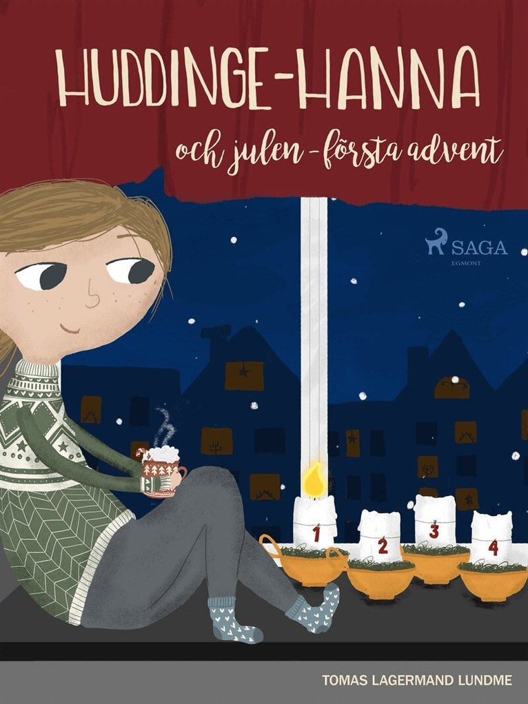 Tomas Lagermand Lundme - Huddinge-Hanna och julen - första advent, E-bok