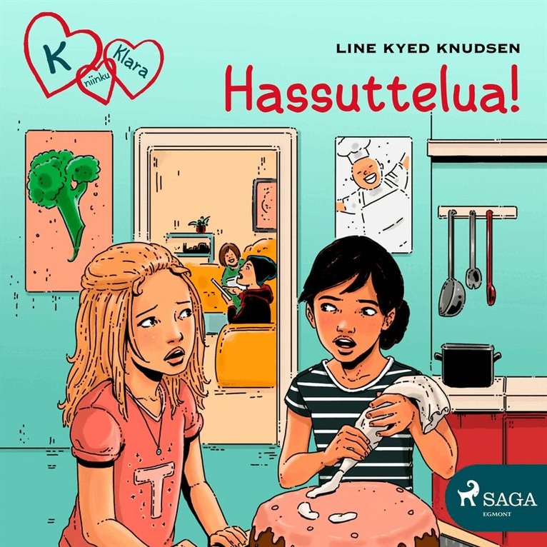 Line Kyed Knudsen - K niinku Klara 17 - Hassuttelua!, Ljudbok