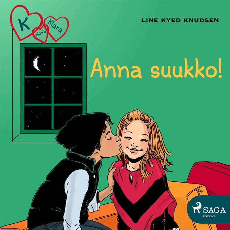 Line Kyed Knudsen - K niinku Klara 3 - Anna suukko!, Ljudbok