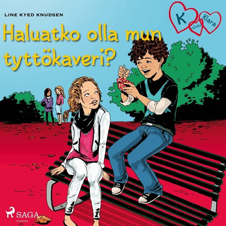 Line Kyed Knudsen - K niinku Klara 2 - Haluatko olla mun tyttökaveri?, Ljudbok