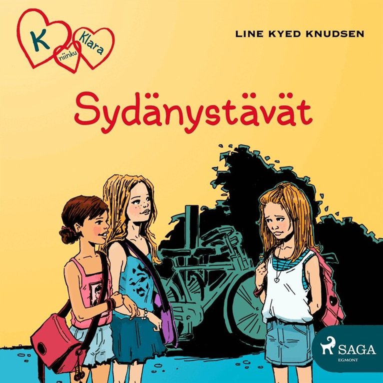 Line Kyed Knudsen - K niinku Klara 1 - Sydänystävät, Ljudbok