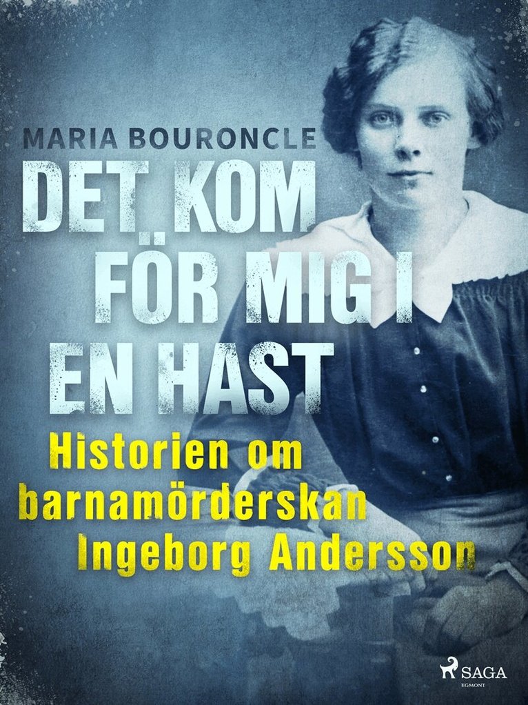 Maria Bouroncle - Det kom för mig i en hast - Historien om barnamörderskan Ingeborg Andersson, E-bok