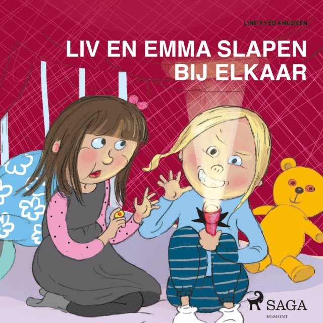 Knudsen - Liv en Emma slapen bij elkaar, Ljudbok