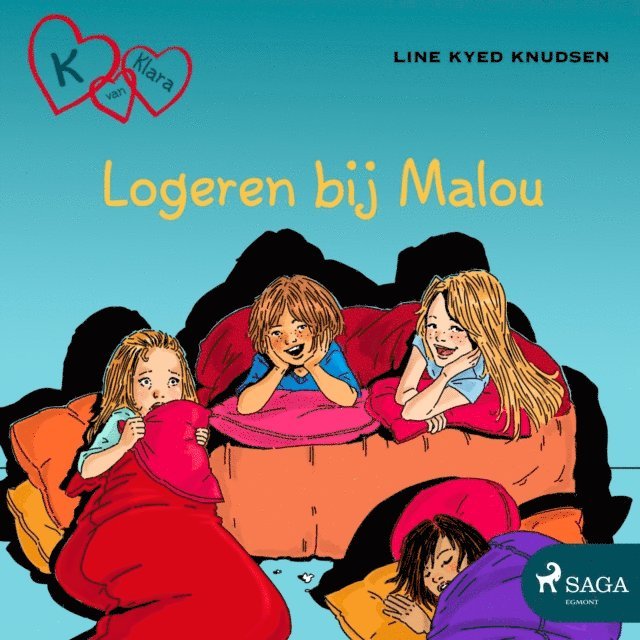 Knudsen - K van Klara 4 - Logeren bij Malou, Ljudbok