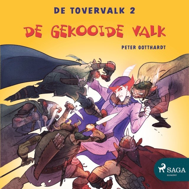 Gotthardt - De tovervalk 2 - De gekooide valk, Ljudbok