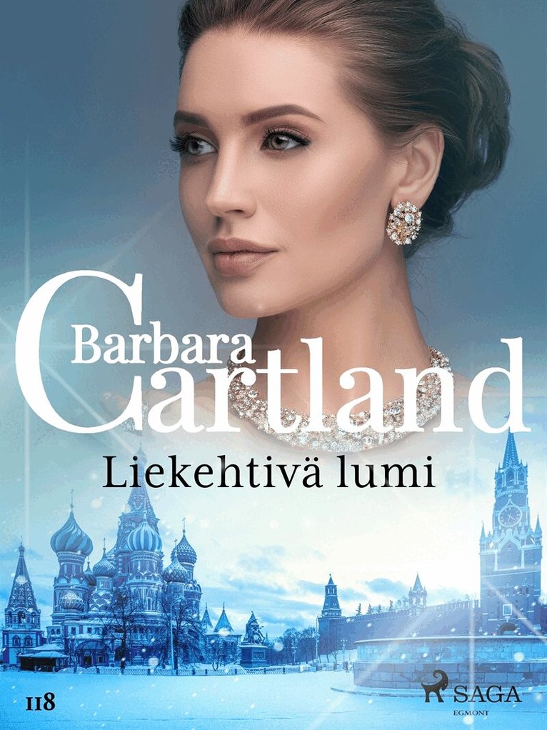Barbara Cartland - Liekehtivä lumi, E-bok