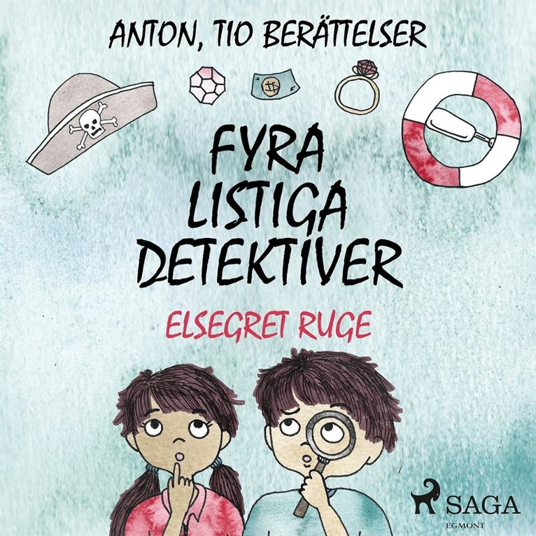 Elsegret Ruge - Fyra listiga detektiver, Ljudbok