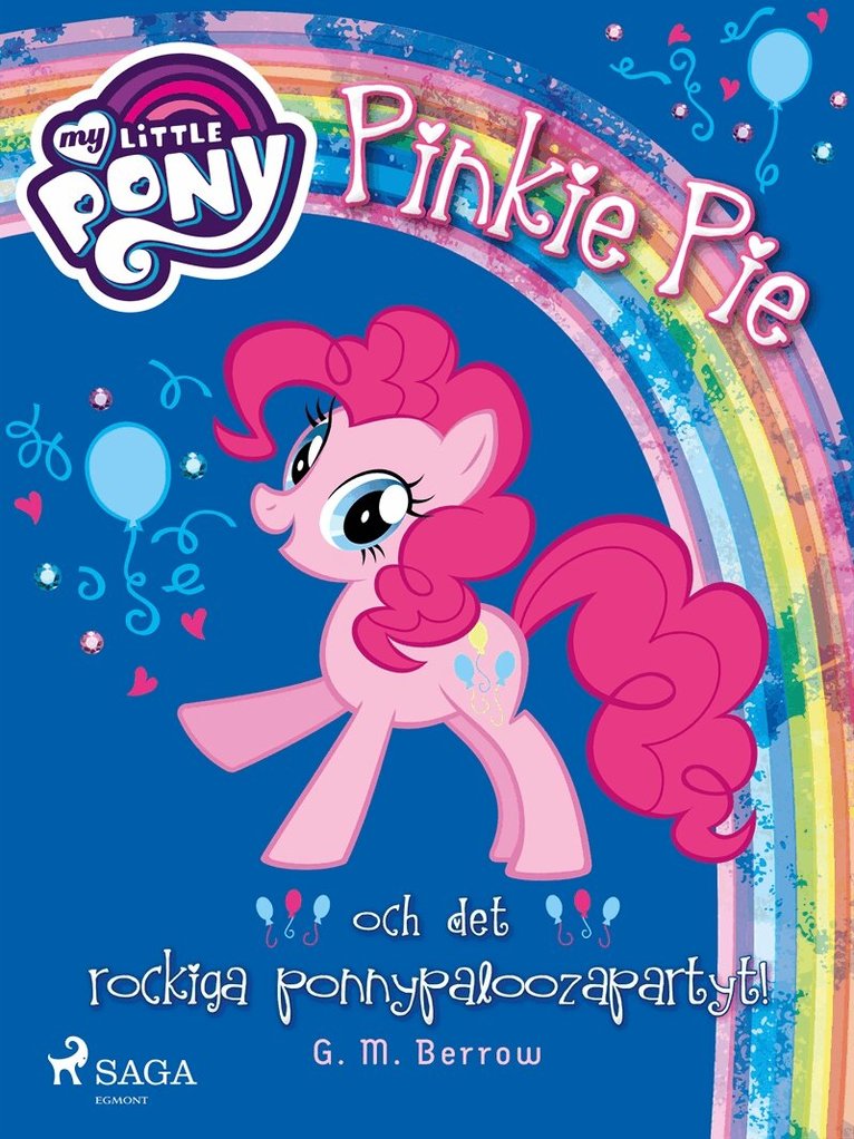 G. M. Berrow - Pinkie Pie och det rockiga ponnypaloozapartyt!, E-bok