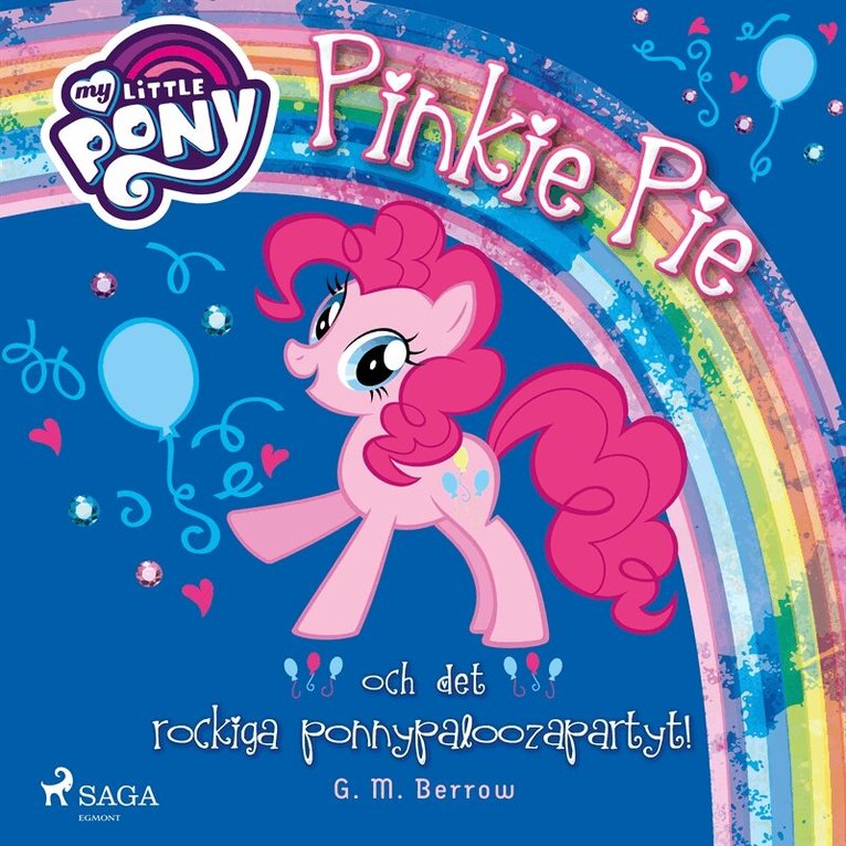G. M. Berrow - Pinkie Pie och det rockiga ponnypaloozapartyt!, Ljudbok