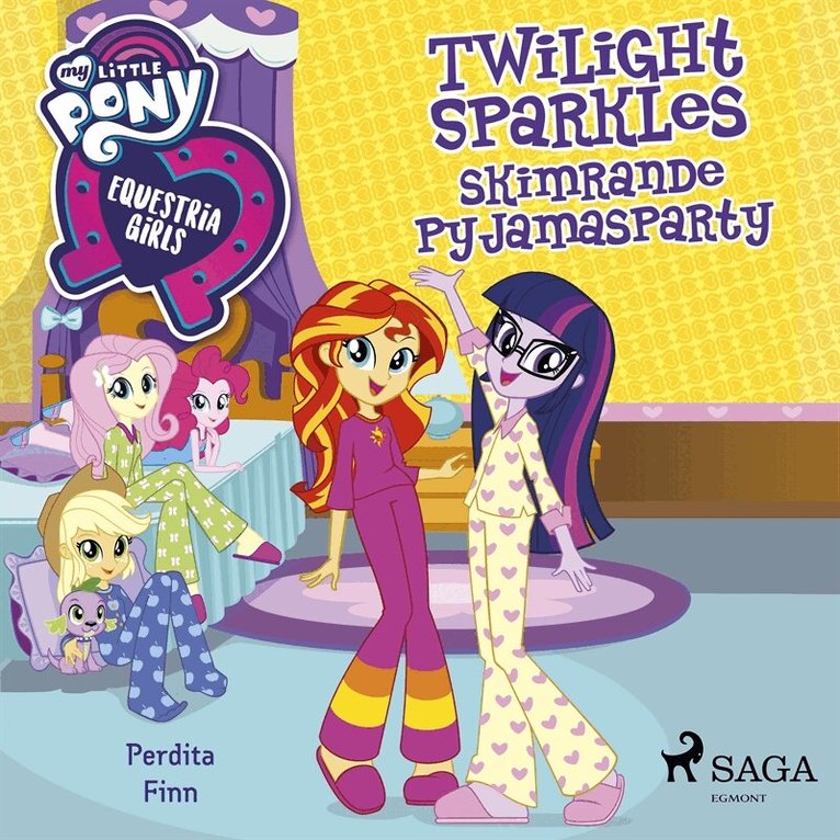Perdita Finn - Equestria Girls - Twilight Sparkles skimrande pyjamasparty, Ljudbok