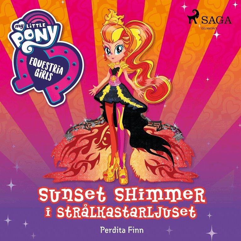 Perdita Finn - Equestria Girls - Sunset Shimmer i strålkastarljuset, Ljudbok