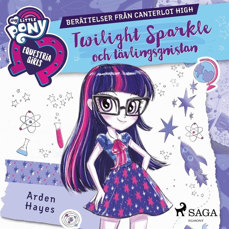 Arden Hayes - Equestria Girls - Twilight Sparkle och tävlingsgnistan, Ljudbok