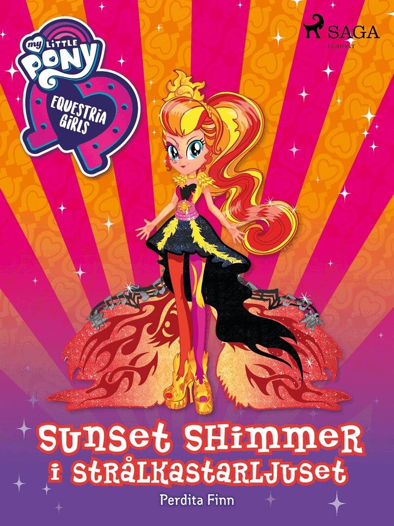 Perdita Finn - Equestria Girls - Sunset Shimmer i strålkastarljuset, E-bok