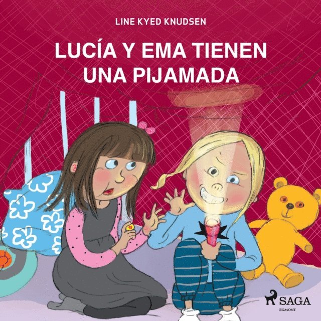 Knudsen - Lucía y Ema tienen una fiesta de pijamas, Ljudbok