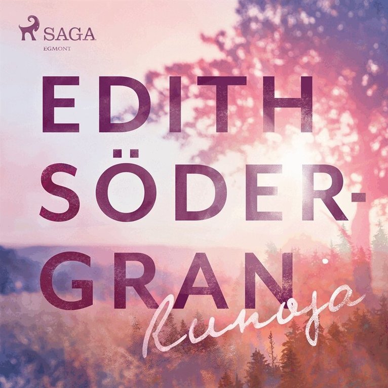 Edith Södergran - Runoja, Ljudbok