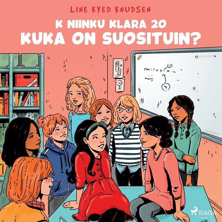 Line Kyed Knudsen - K niinku Klara 20 - Kuka on suosituin?, Ljudbok