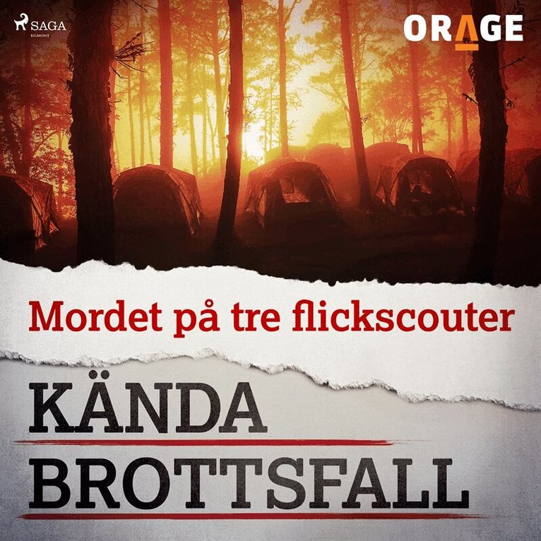 Orage - Mordet på tre flickscouter, Ljudbok