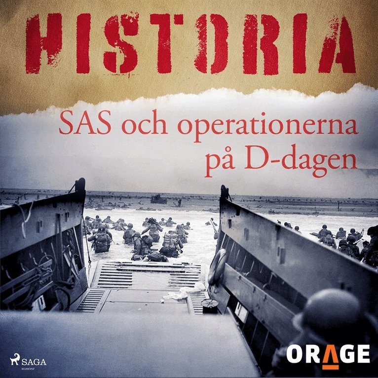 Orage - SAS och operationerna på D-dagen, Ljudbok