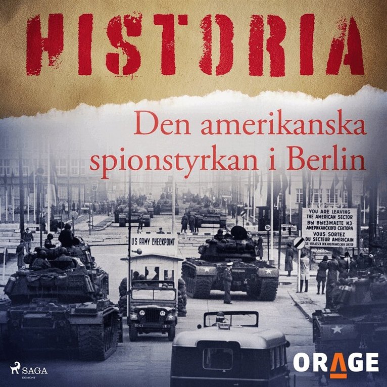 Orage - Den amerikanska spionstyrkan i Berlin, Ljudbok
