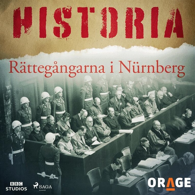 Orage - Rättegångarna i Nürnberg, Ljudbok