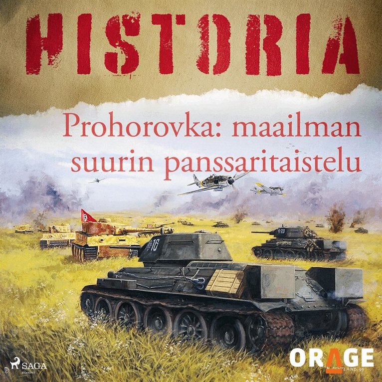 Orage - Prohorovka: maailman suurin panssaritaistelu, Ljudbok