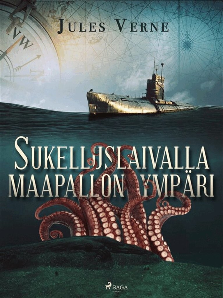 Jules Verne - Sukelluslaivalla maapallon ympäri, E-bok