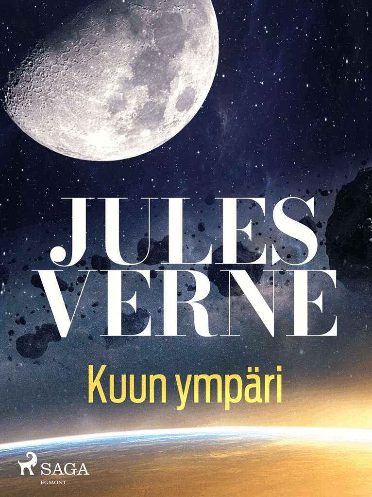 Jules Verne - Kuun ympäri, E-bok