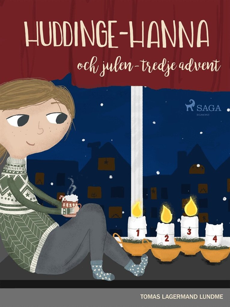 Tomas Lagermand Lundme - Huddinge-Hanna och julen - tredje advent, E-bok