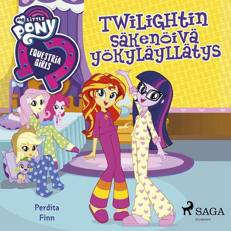Perdita Finn - My Little Pony - Equestria Girls - Twilightin säkenöivä yökyläyllätys, Ljudbok