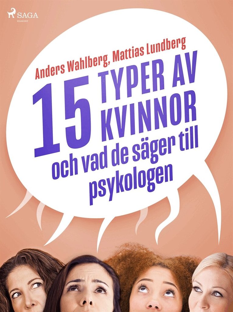 Mattias Lundberg, Anders Wahlberg - 15 typer av kvinnor - och vad de säger till psykologen, E-bok