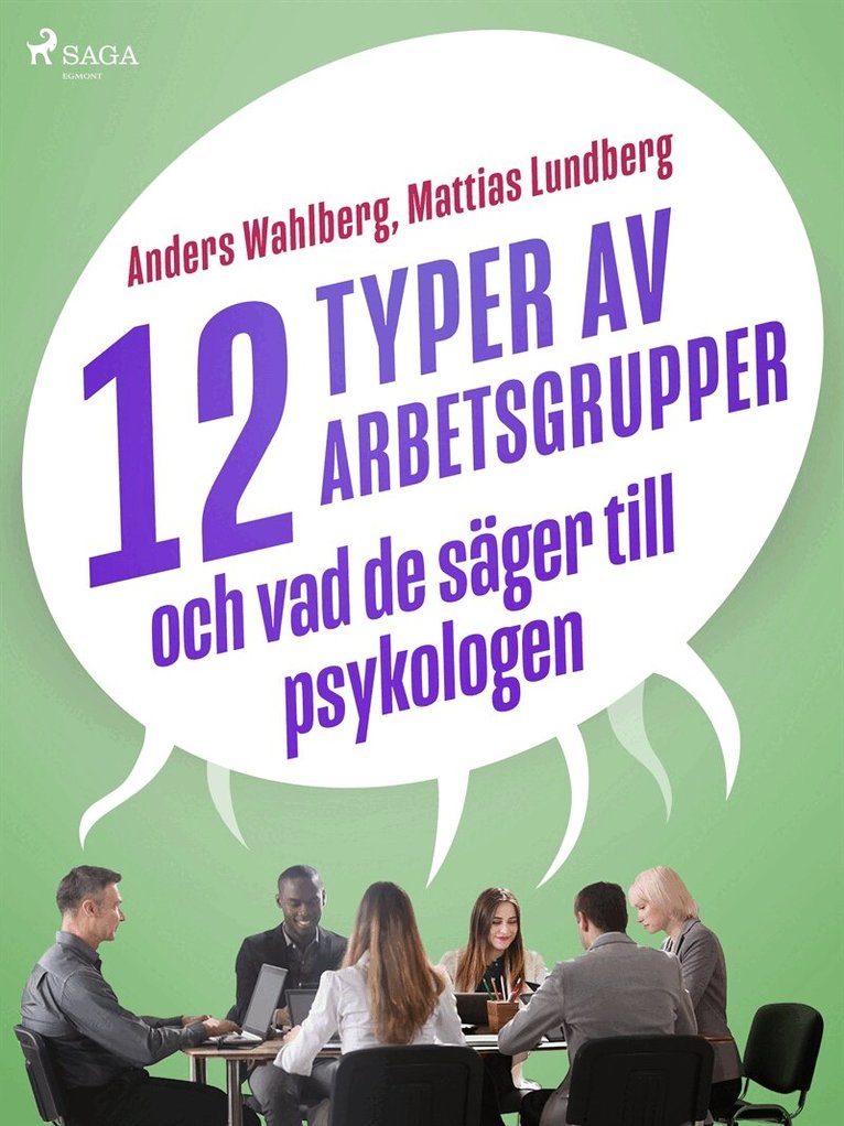 Mattias Lundberg, Anders Wahlberg - 12 typer av arbetsgrupper - och vad de säger till psykologen, E-bok