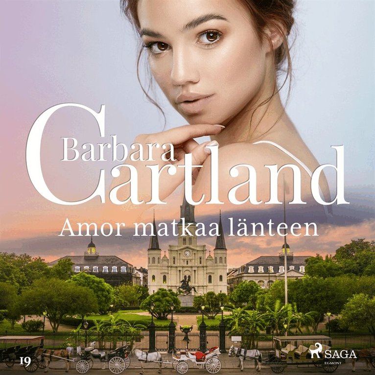 Barbara Cartland - Amor matkaa länteen, Ljudbok