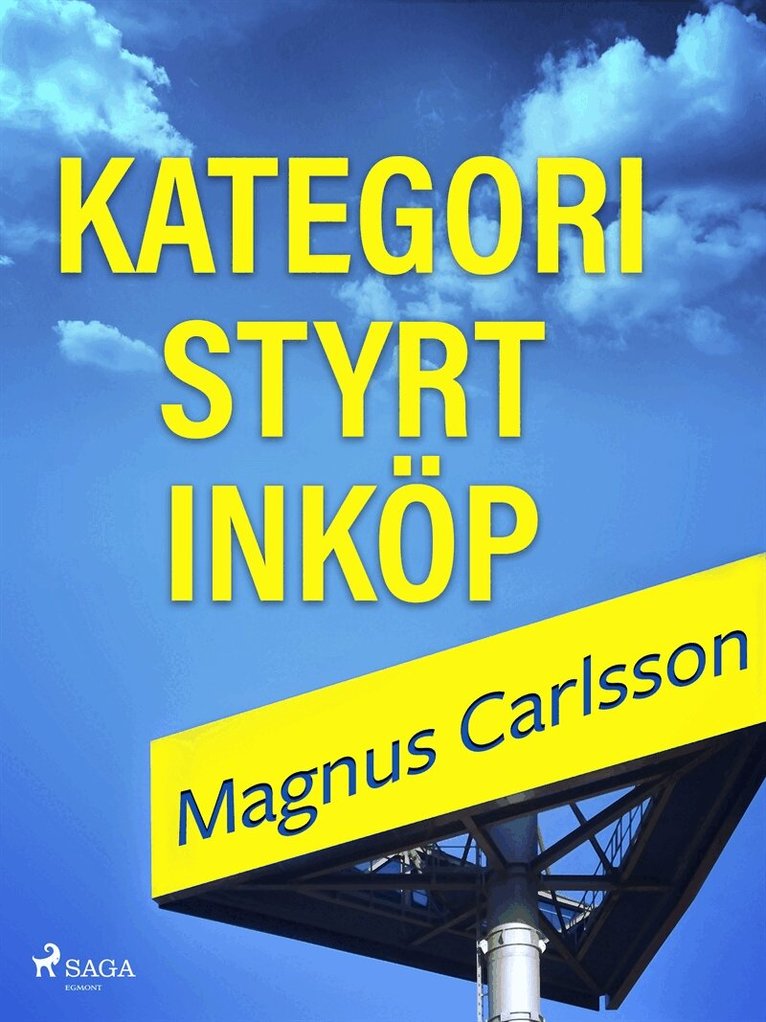 Magnus Carlsson - Kategoristyrt inköp, E-bok