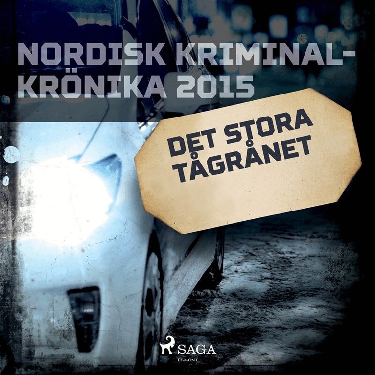 Diverse - Det stora tågrånet, Ljudbok