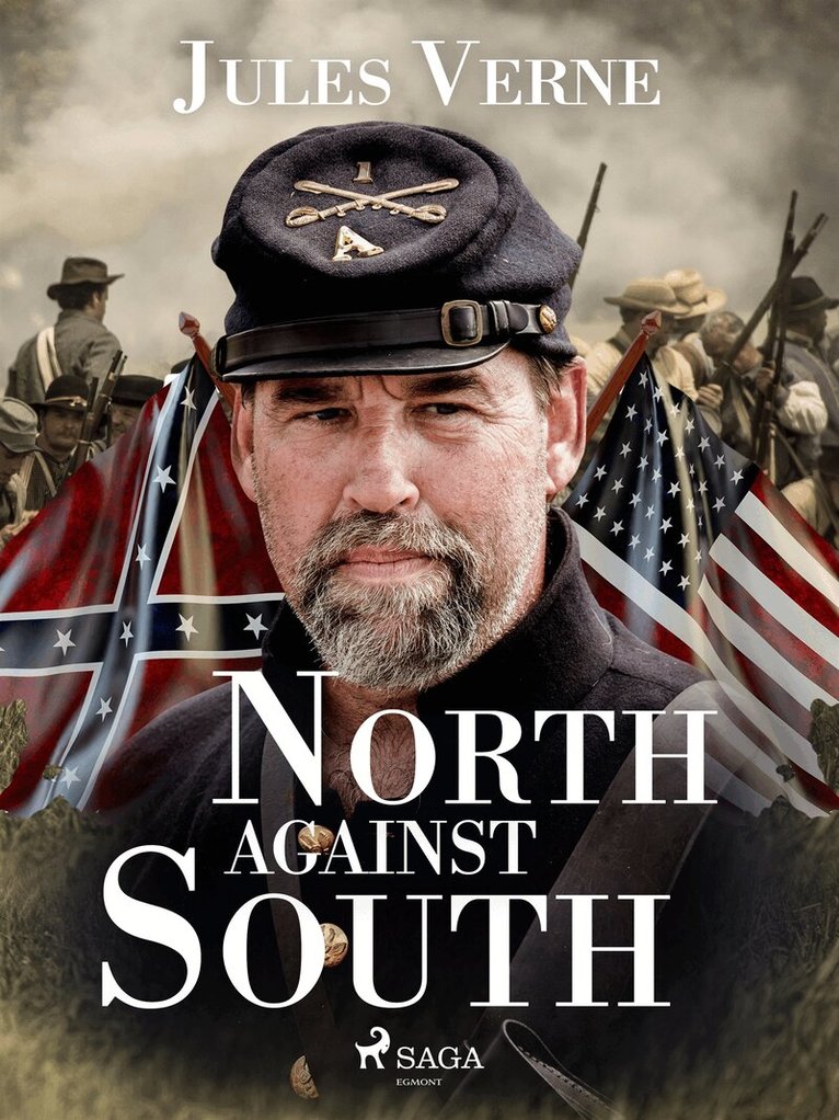 Jules Verne - North Against South, E-bok