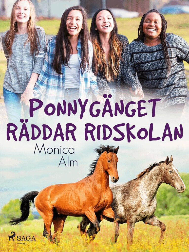 Monica Alm - Ponnygänget räddar ridskolan, E-bok