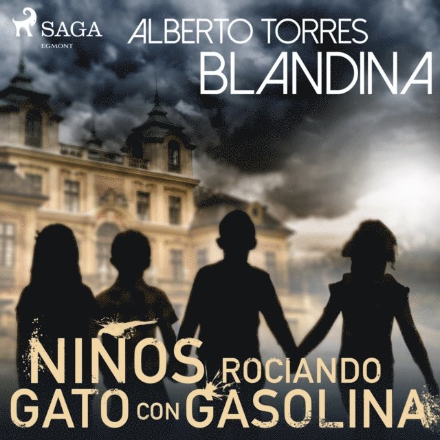 Blandina - Niños rociando gato con gasolina, Ljudbok