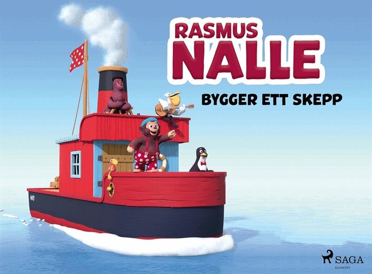 Carla Hansen, Vilhelm Hansen - Rasmus Nalle bygger ett skepp, E-bok