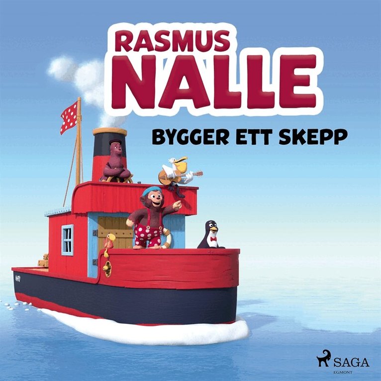 Carla Hansen, Vilhelm Hansen - Rasmus Nalle bygger ett skepp, Ljudbok
