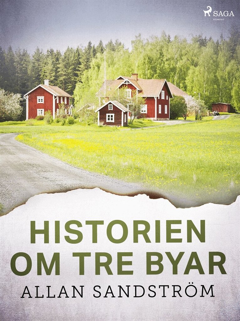 Allan Sandström - Historien om tre byar, E-bok